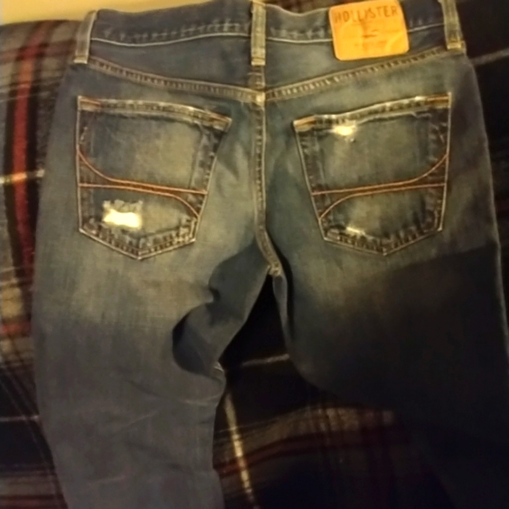 Men's Hollister button fly jeans